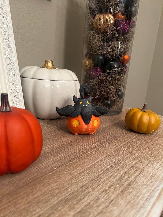 Pumpkaboo Pokemon Halloween Candy Holder